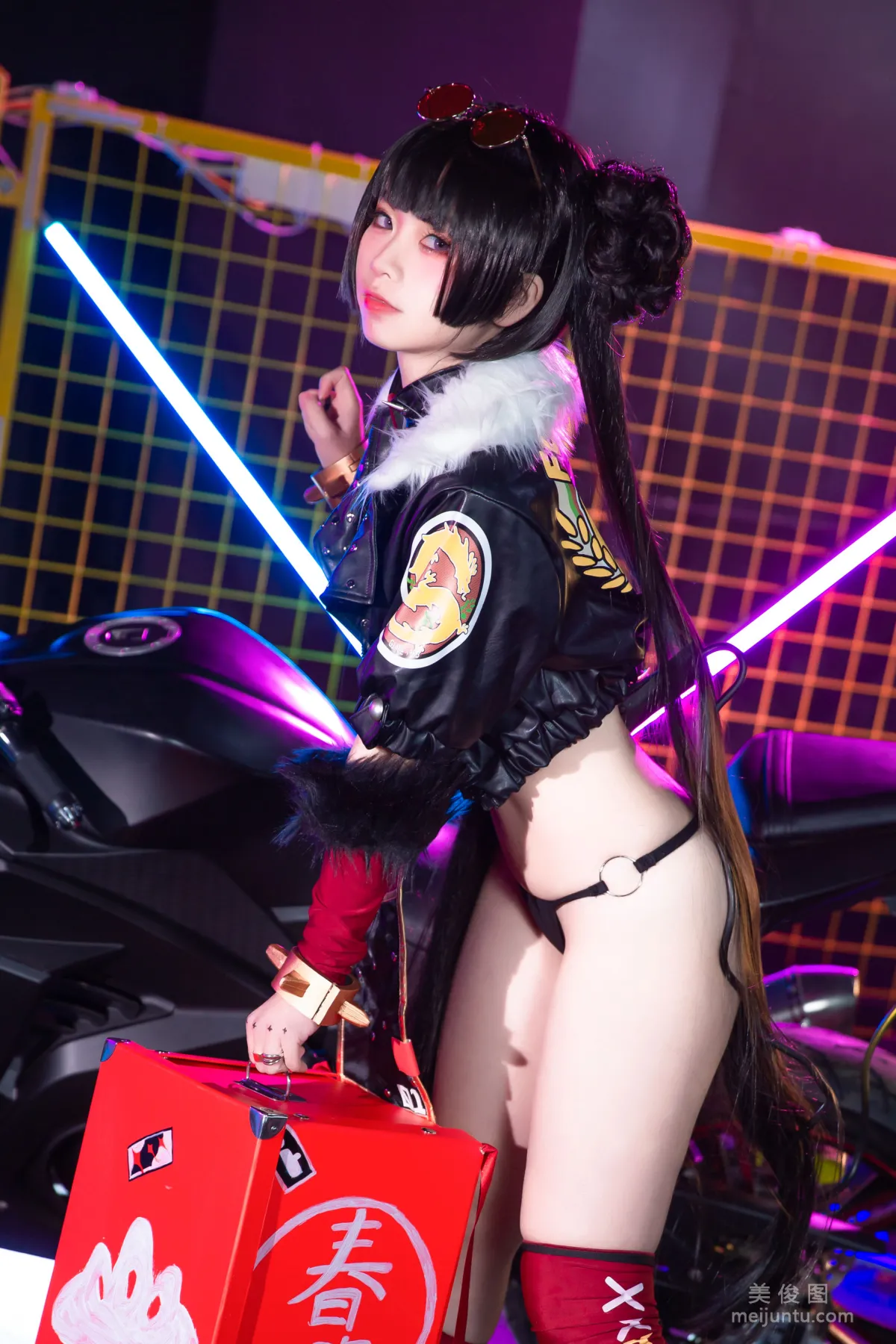 [Cos Welfare] G44 Buhui Shoushang - Spring Peng Dumpling Delivery Girl photo 15