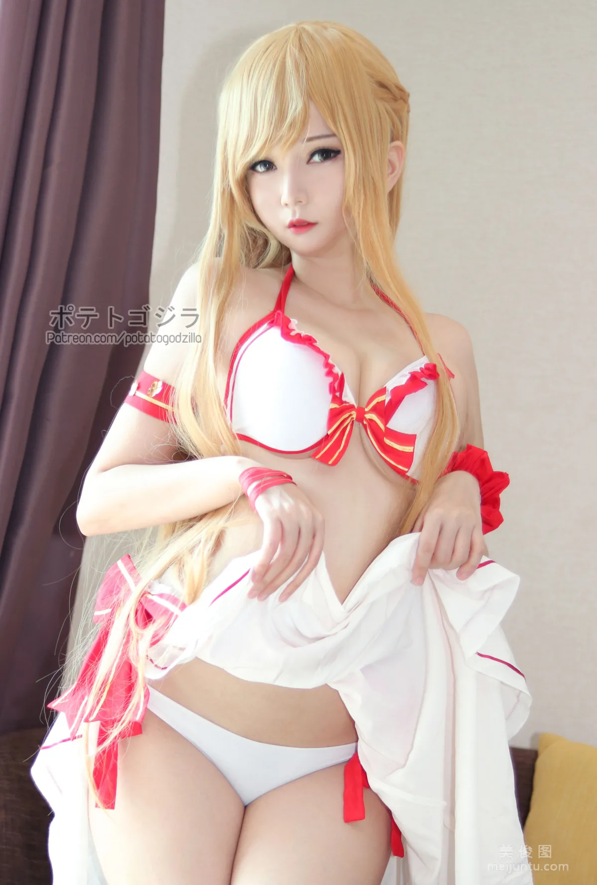Coser Girl Potato Godzilla, Asuna photo 5