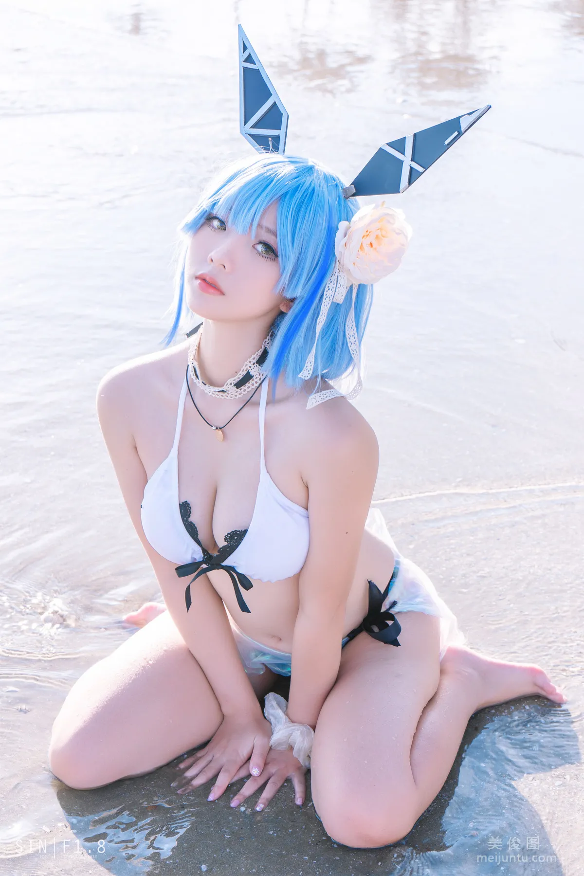 [COS福利] Messie Huang - Gascogne swimsuit 写真套图8