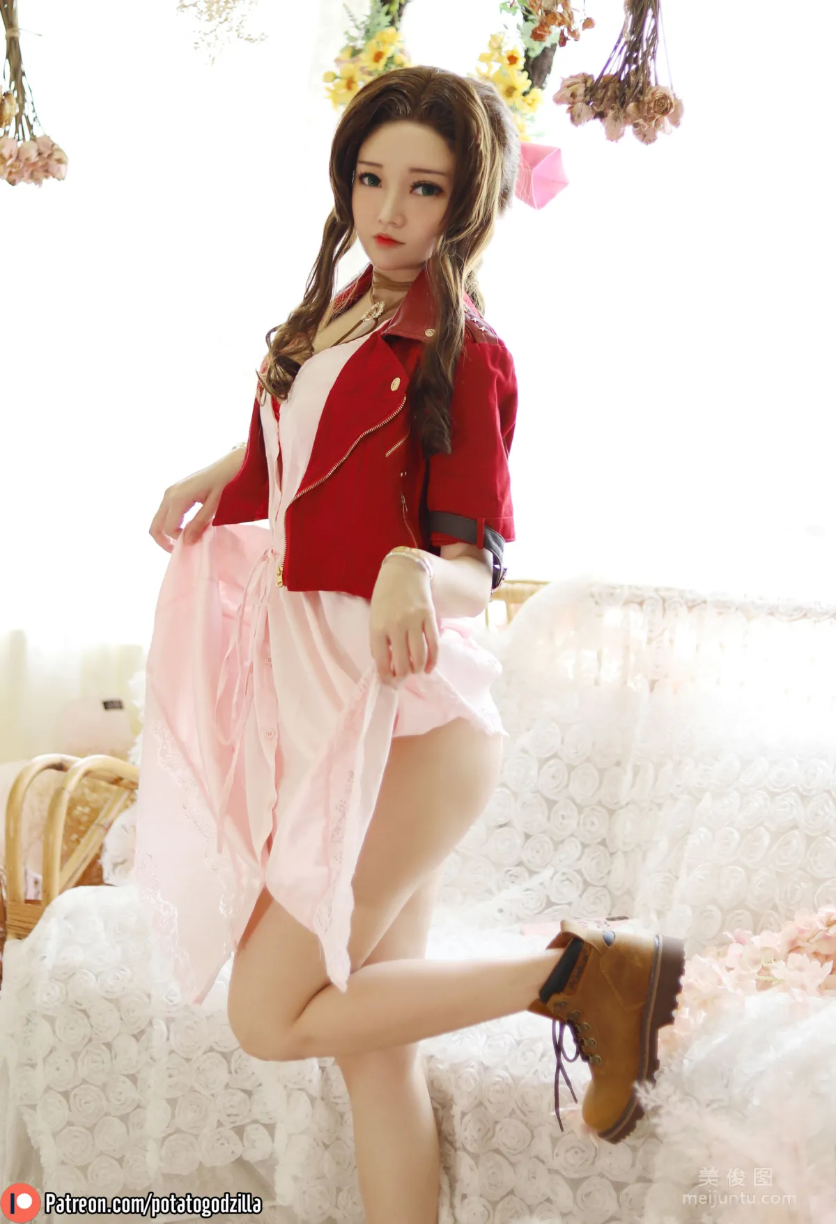 Coser Potato Godzilla - Aeris Photo Set photo 6