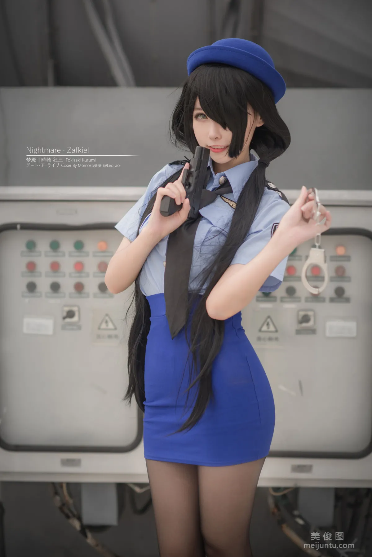 [Cos Welfare] Weibo Girl Momoko Kuikui - Kurumi Policewoman Photo Set photo 16