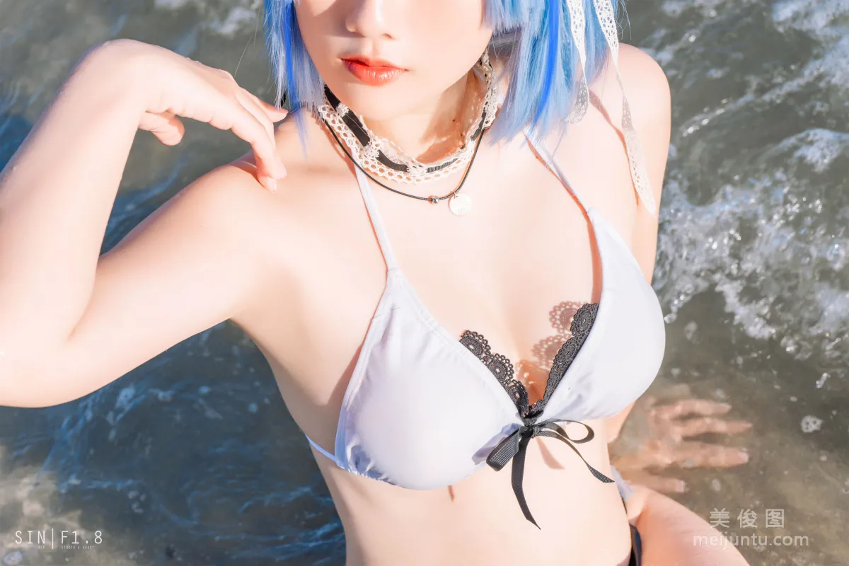 [COS福利] Messie Huang - Gascogne swimsuit 写真套图16
