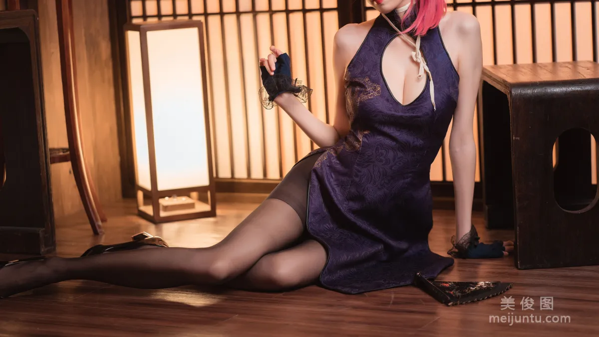 [Cosplay Fan Service] Anime Blogger Zhajiang Mumu, Black Prince photo 14