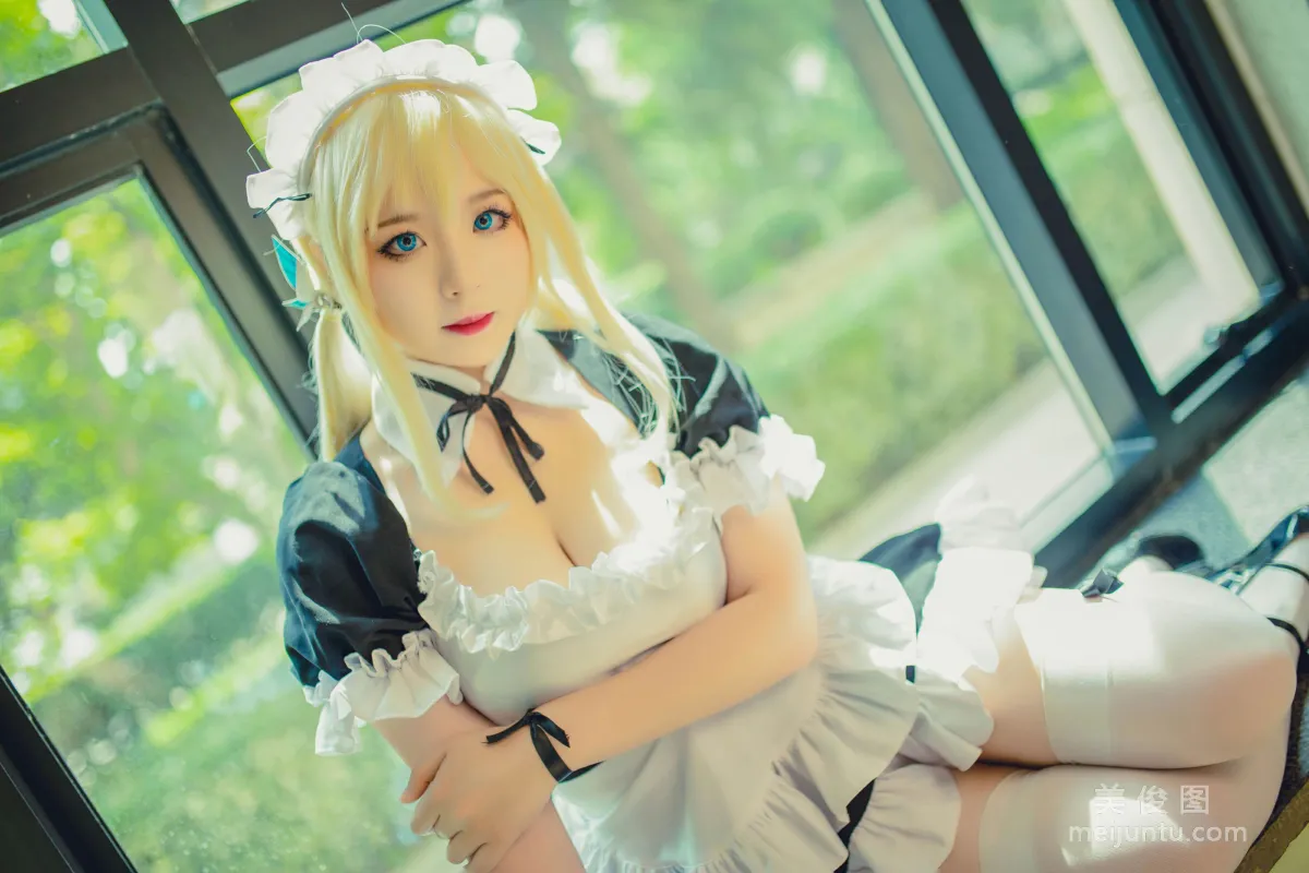 [COS] Pipi Naike Keai Lela - Kashiwazaki Sena Maid Photo Set photo 17