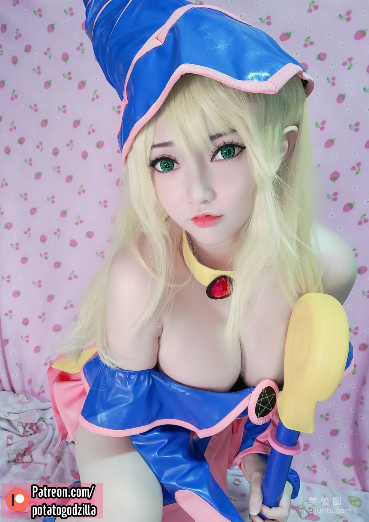 Coser Girl Potato Godzilla - Dark Magician Girl photo 12