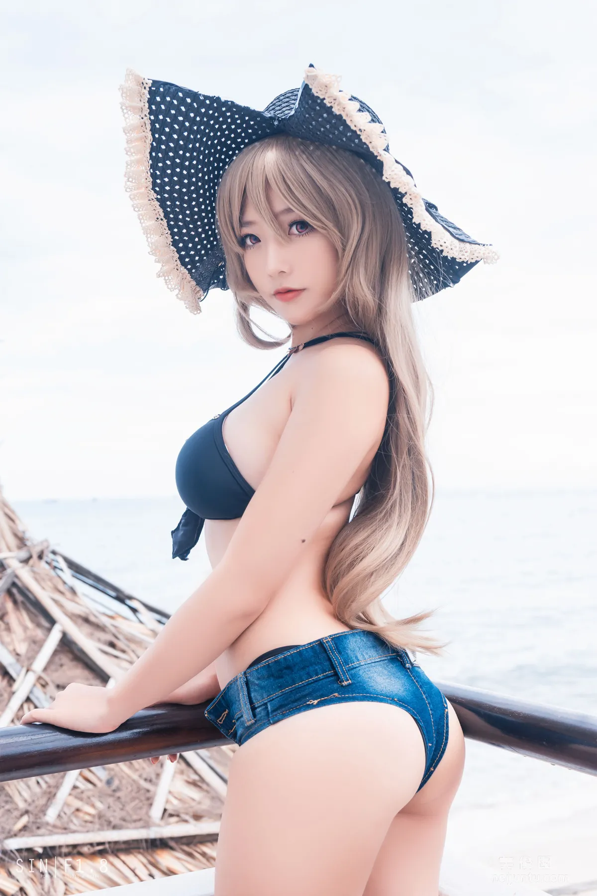 [COS福利] Messie Huang - Jean Bart swimsuit 8