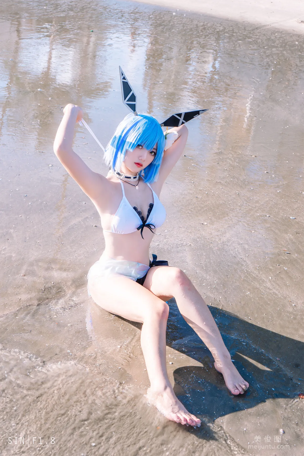 [COS福利] Messie Huang - Gascogne swimsuit 寫真套圖 11