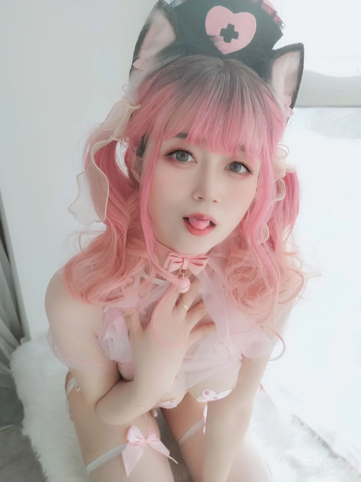 [COS Bonus] Baiyin 81 - Cat Nurse photo 19