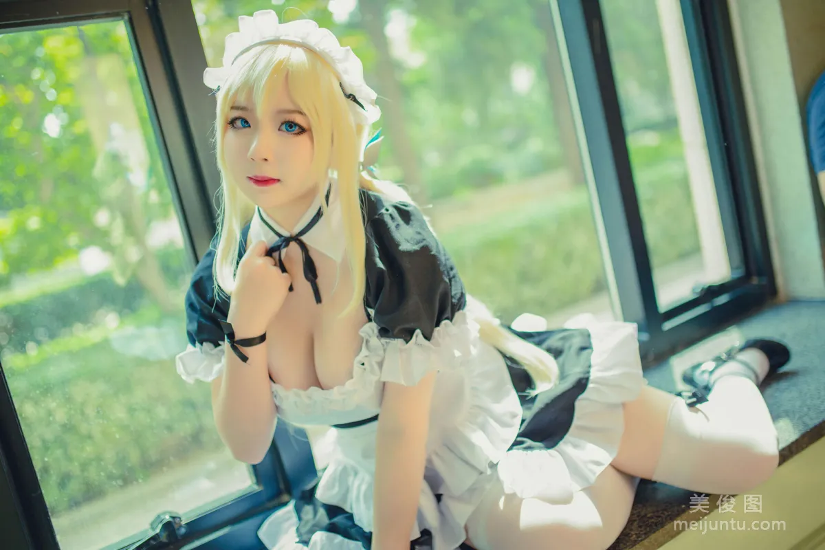 [COS] Pipi Naike Keai Lela - Kashiwazaki Sena Maid Photo Set photo 11