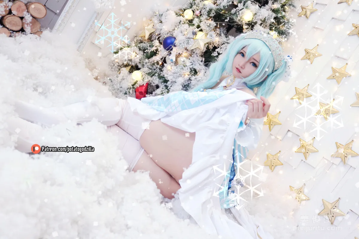 Coser小姐姐Potato Godzilla - Snow Miku33