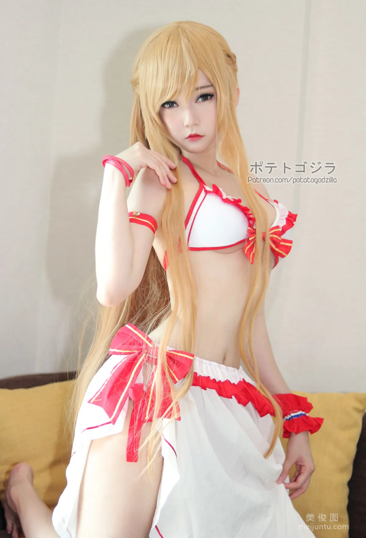 Coser小姐姐Potato Godzilla - Asuna1