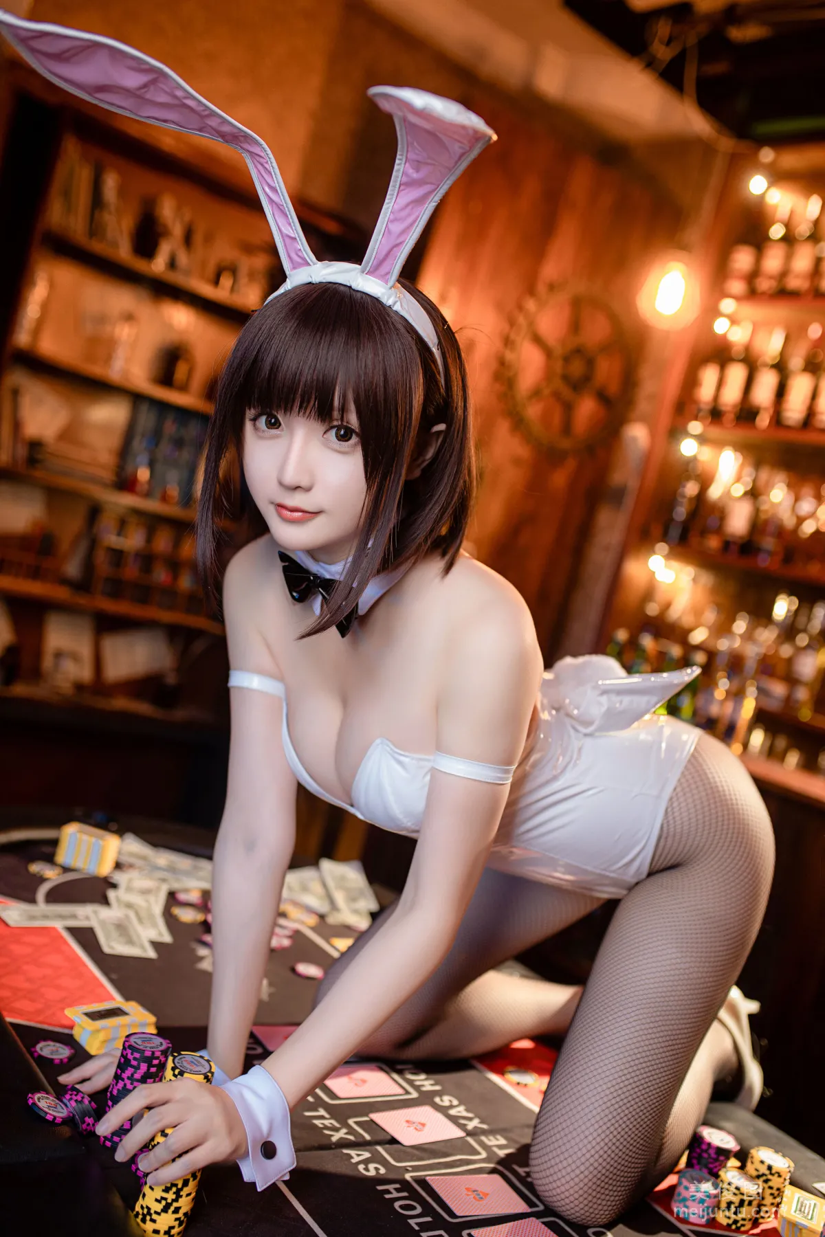 [COS] Xingzhi Chichi - Megumi Kato Bunny Girl Photo Set photo 12