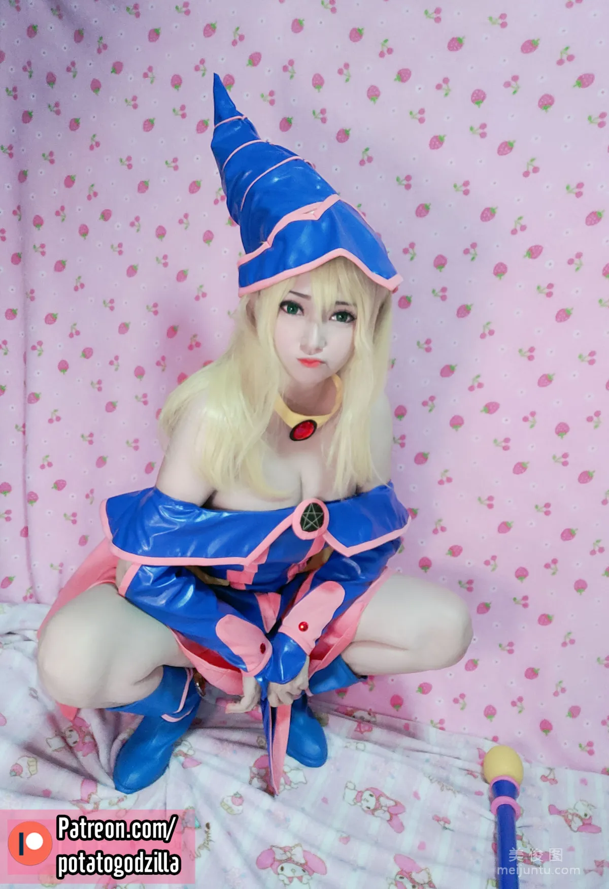 Coser Girl Potato Godzilla - Dark Magician Girl photo 4