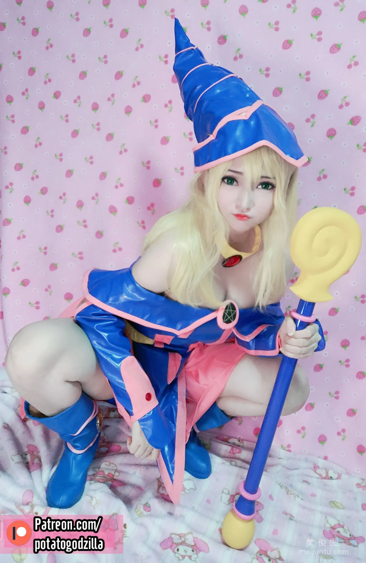 Coser Girl Potato Godzilla - Dark Magician Girl photo 5