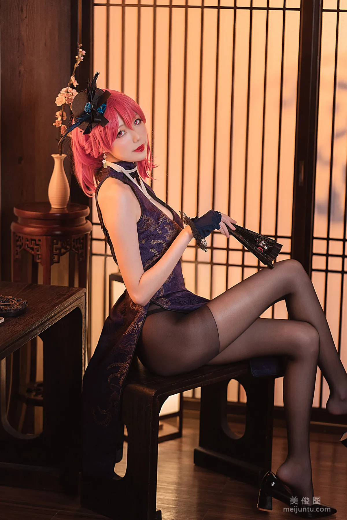 [Cosplay Fan Service] Anime Blogger Zhajiang Mumu, Black Prince photo 3