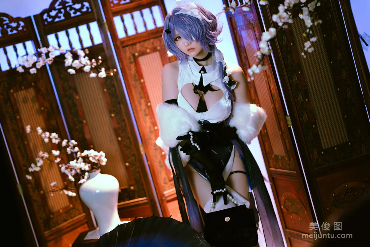 Coser Young Lady Xingzhi Chichi, Drizzle, Solitary Cold Peak Photo Set photo 6
