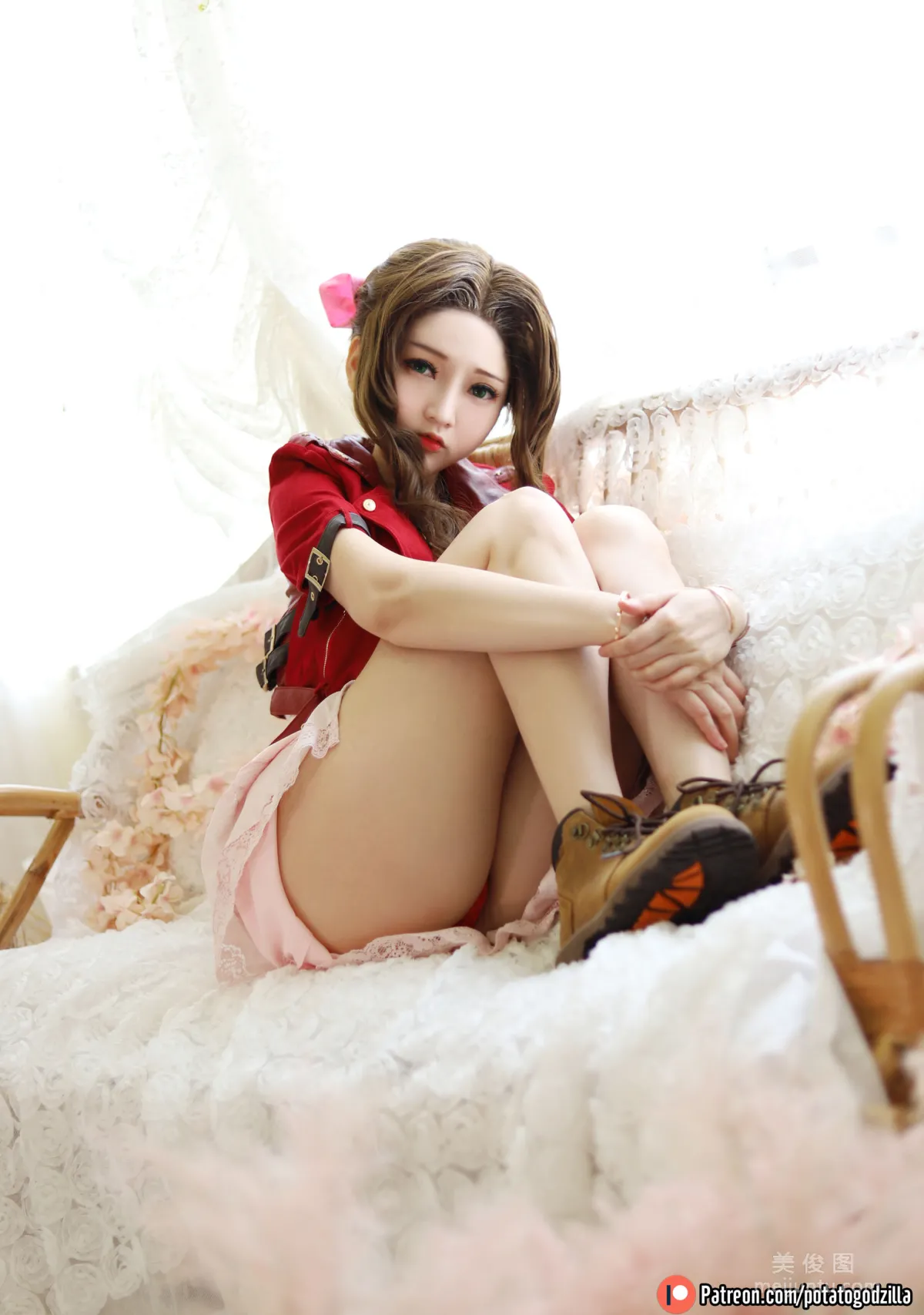 Coser Potato Godzilla - Aeris Photo Set photo 5