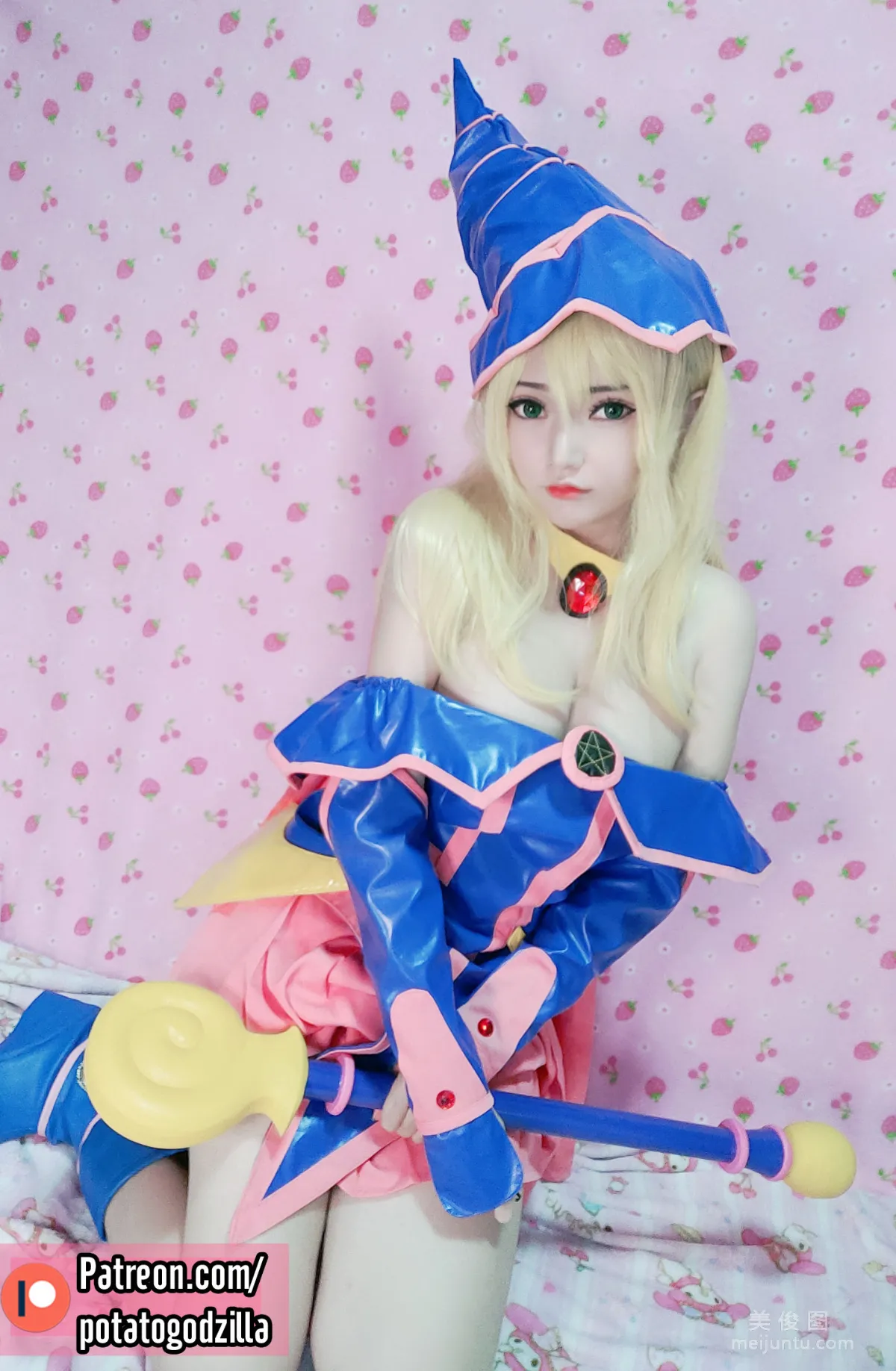 Coser Girl Potato Godzilla - Dark Magician Girl photo 7