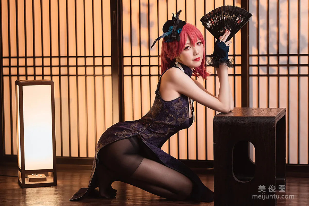 [Cosplay Fan Service] Anime Blogger Zhajiang Mumu, Black Prince photo 17