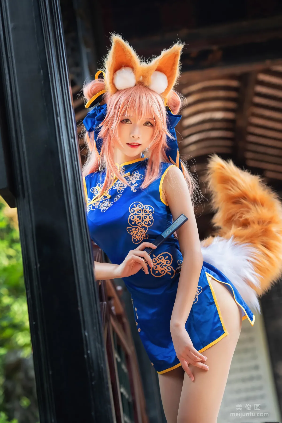 [COS] Dada Juanjuan Xiaojuan - Tamamo no Mae Cheongsam photo 6