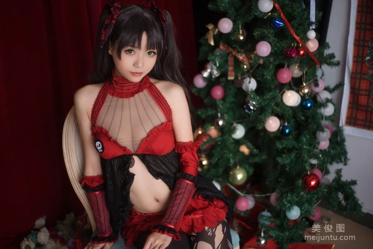 Anime Blogger Dada Juanjuan Xiaojuan, Lingerie Twin Tails Photo Set photo 4