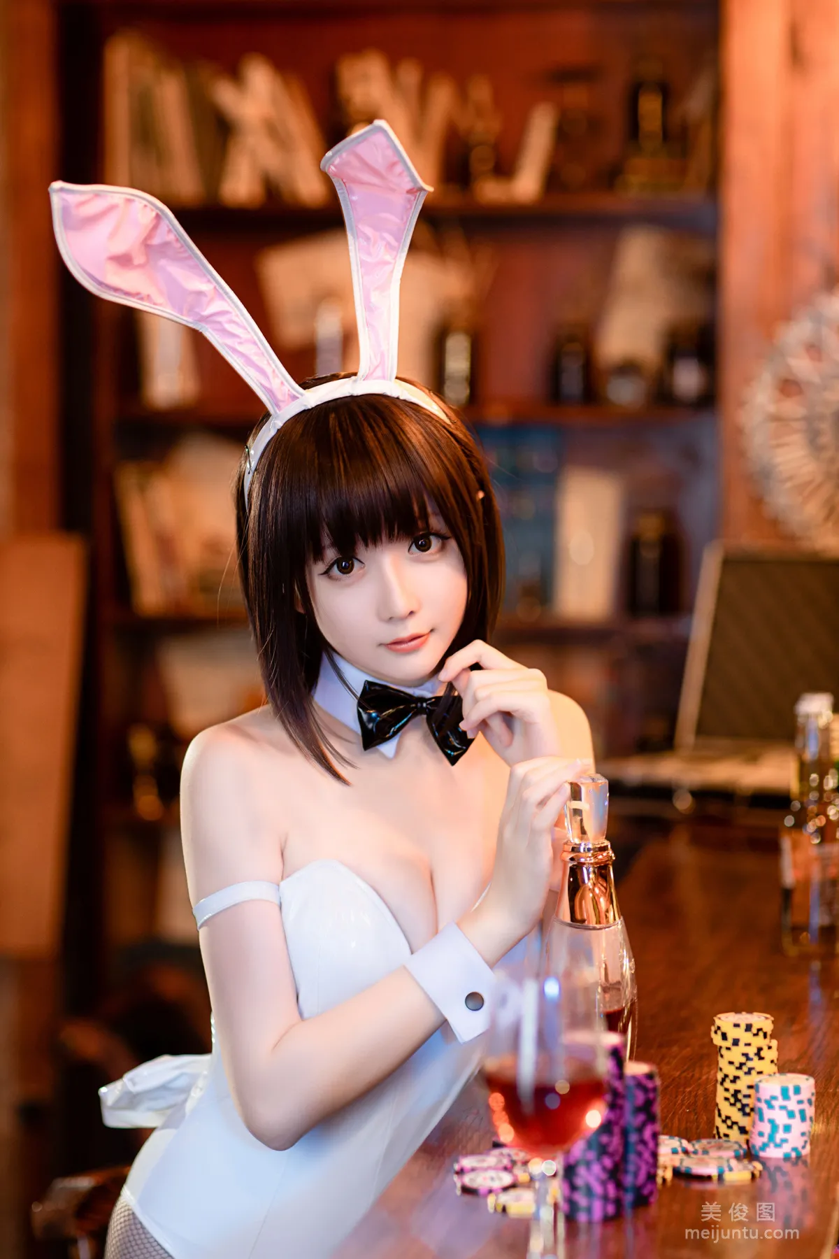 [COS] Xingzhi Chichi - Megumi Kato Bunny Girl Photo Set photo 26