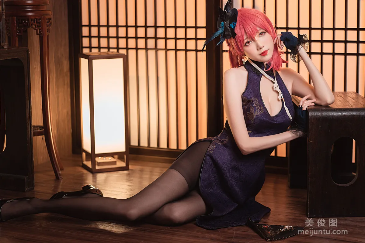 [Cosplay Fan Service] Anime Blogger Zhajiang Mumu, Black Prince photo 13