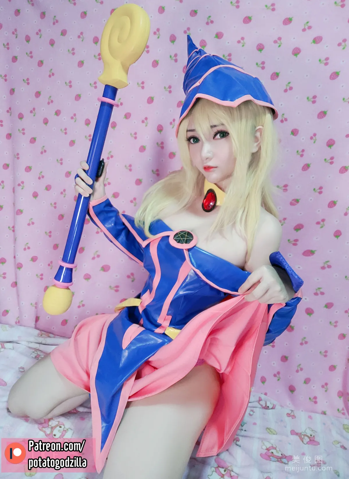 Coser Girl Potato Godzilla - Dark Magician Girl photo 10