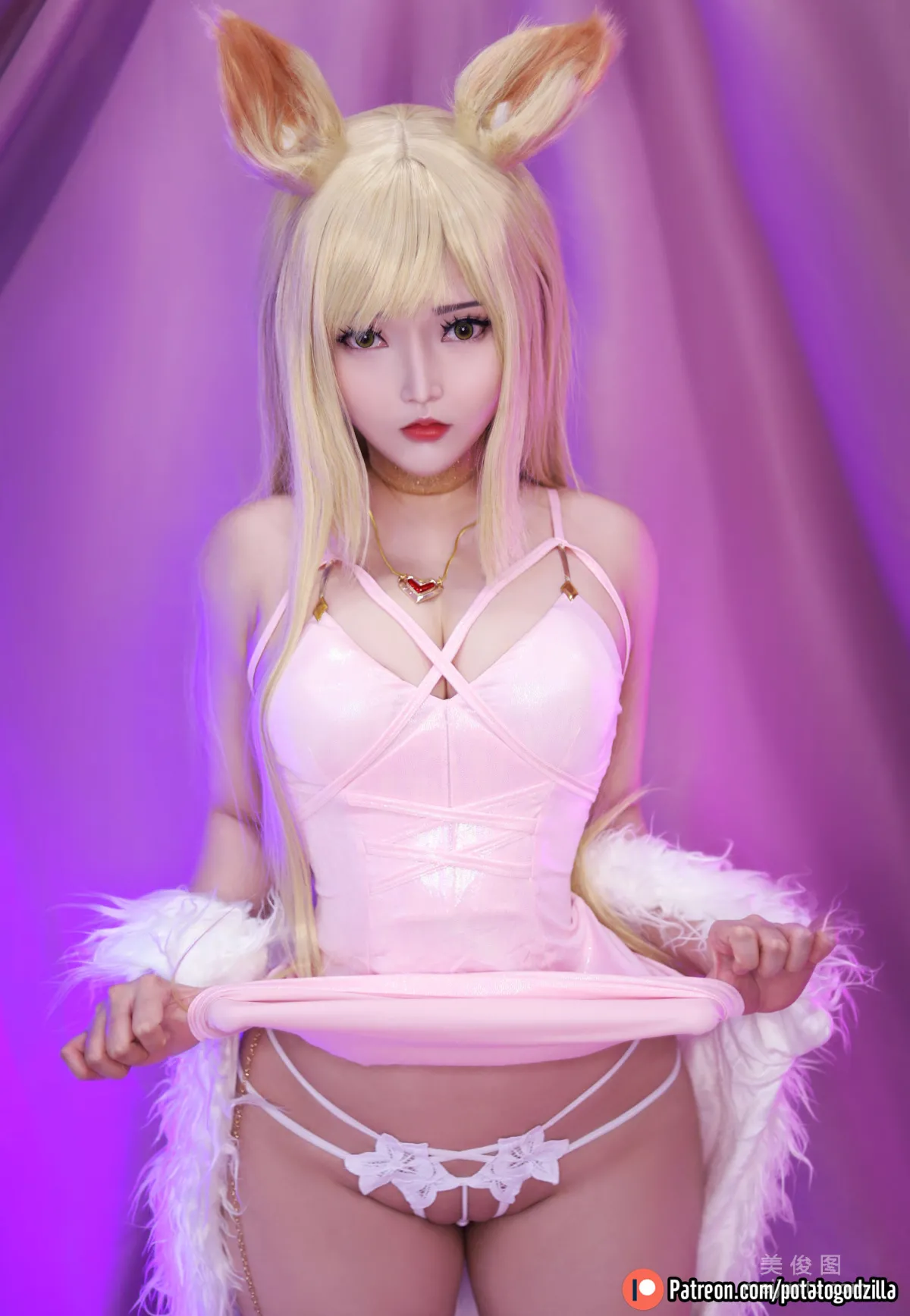 Coser小姐姐Potato Godzilla - KDA Ahri5