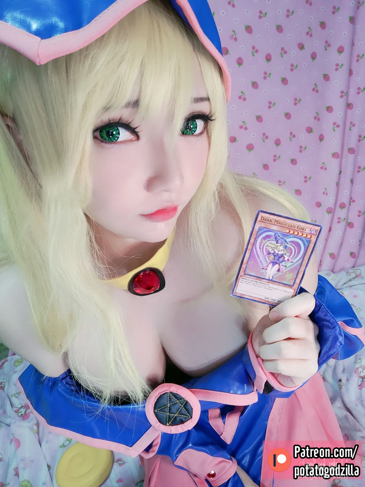 Coser Girl Potato Godzilla - Dark Magician Girl photo 19