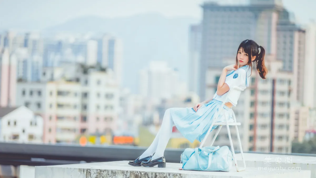 [COS福利] 桜桃喵 - 少女之微风轻轻起 写真套图14