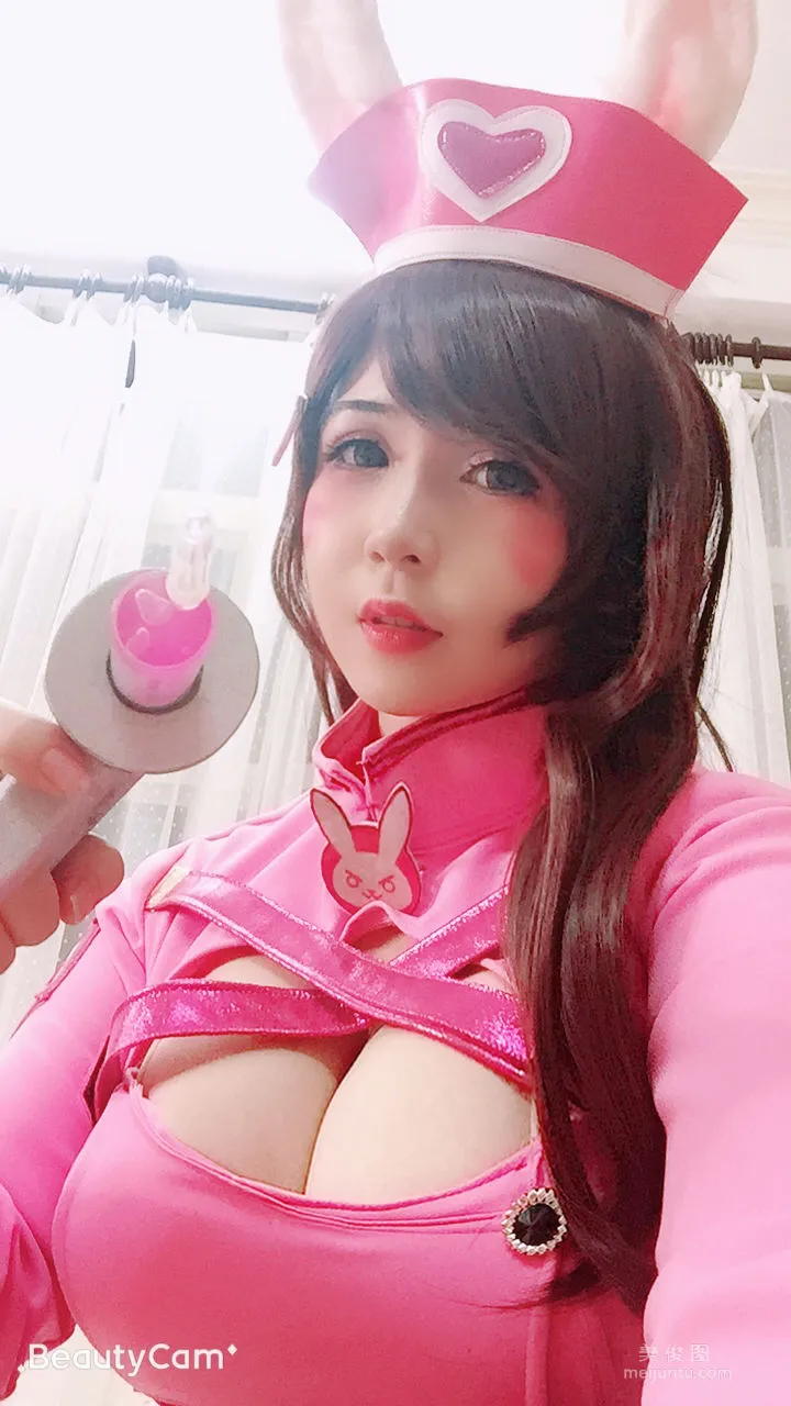 [COS Benefits] Uy Uy - D.VA Bunny Nurse Photo Set photo 29