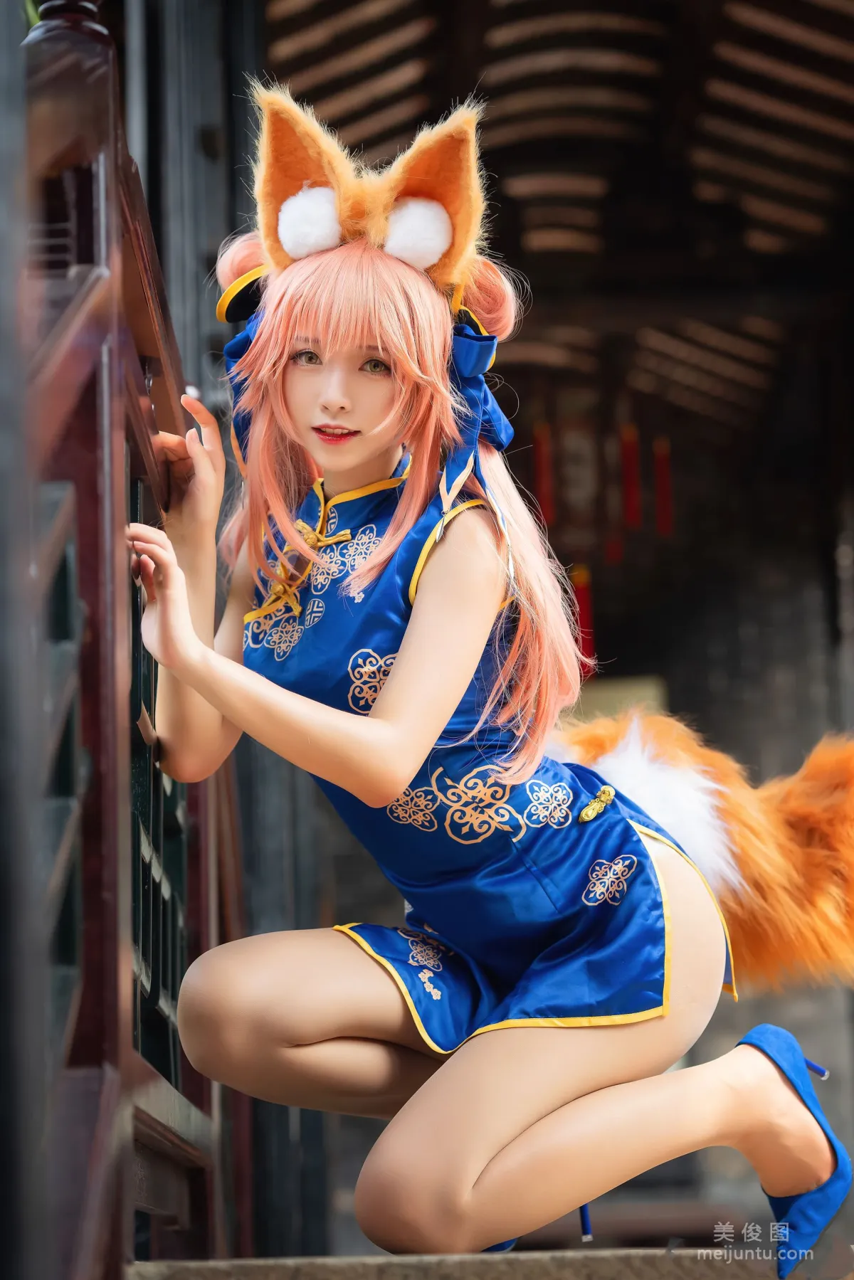 [COS] Dada Juanjuan Xiaojuan - Tamamo no Mae Cheongsam photo 7