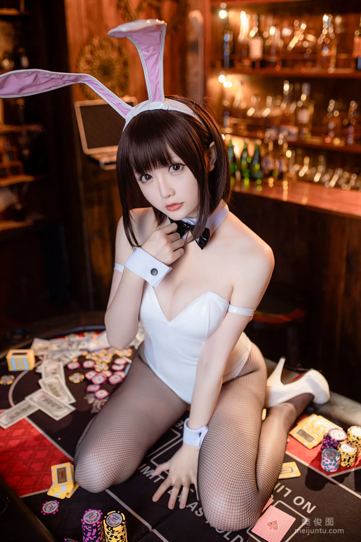 [COS] Xingzhi Chichi - Megumi Kato Bunny Girl Photo Set photo 15