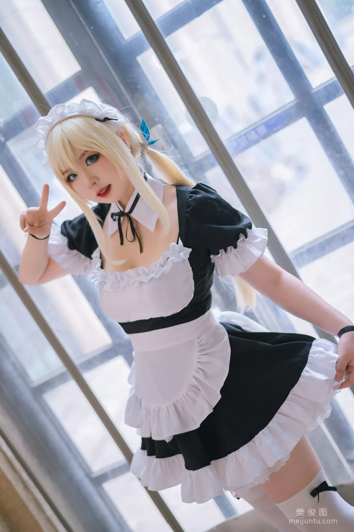 [COS] Pipi Naike Keai Lela - Kashiwazaki Sena Maid Photo Set photo 23