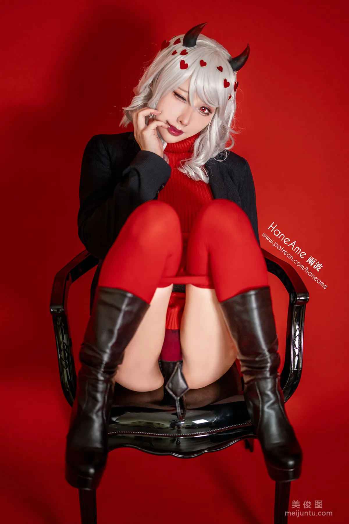 [COS福利] Hane Ame 雨波 - Helltaker Muodes 14