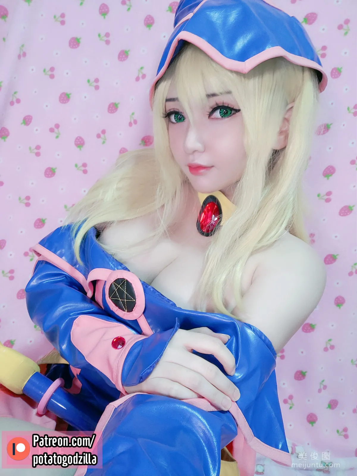 Coser Girl Potato Godzilla - Dark Magician Girl photo 3
