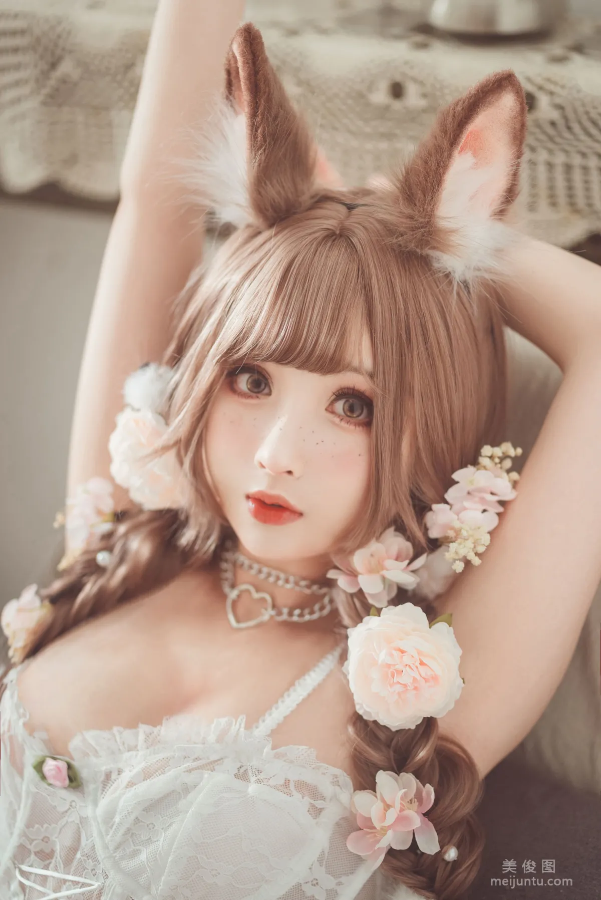 COS Fan Service rioko Liang Liangzi - Flower Stream Rabbit photo 12
