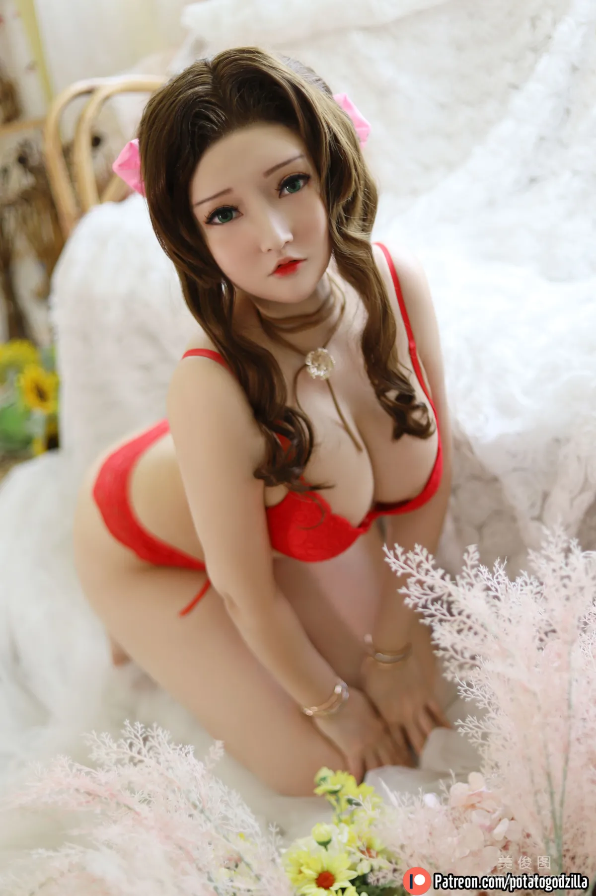 Coser Potato Godzilla - Aeris Photo Set photo 37