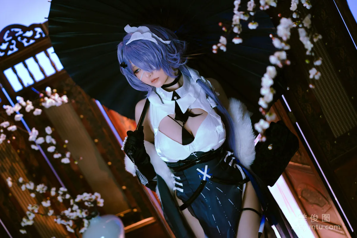 Coser Young Lady Xingzhi Chichi, Drizzle, Solitary Cold Peak Photo Set photo 9