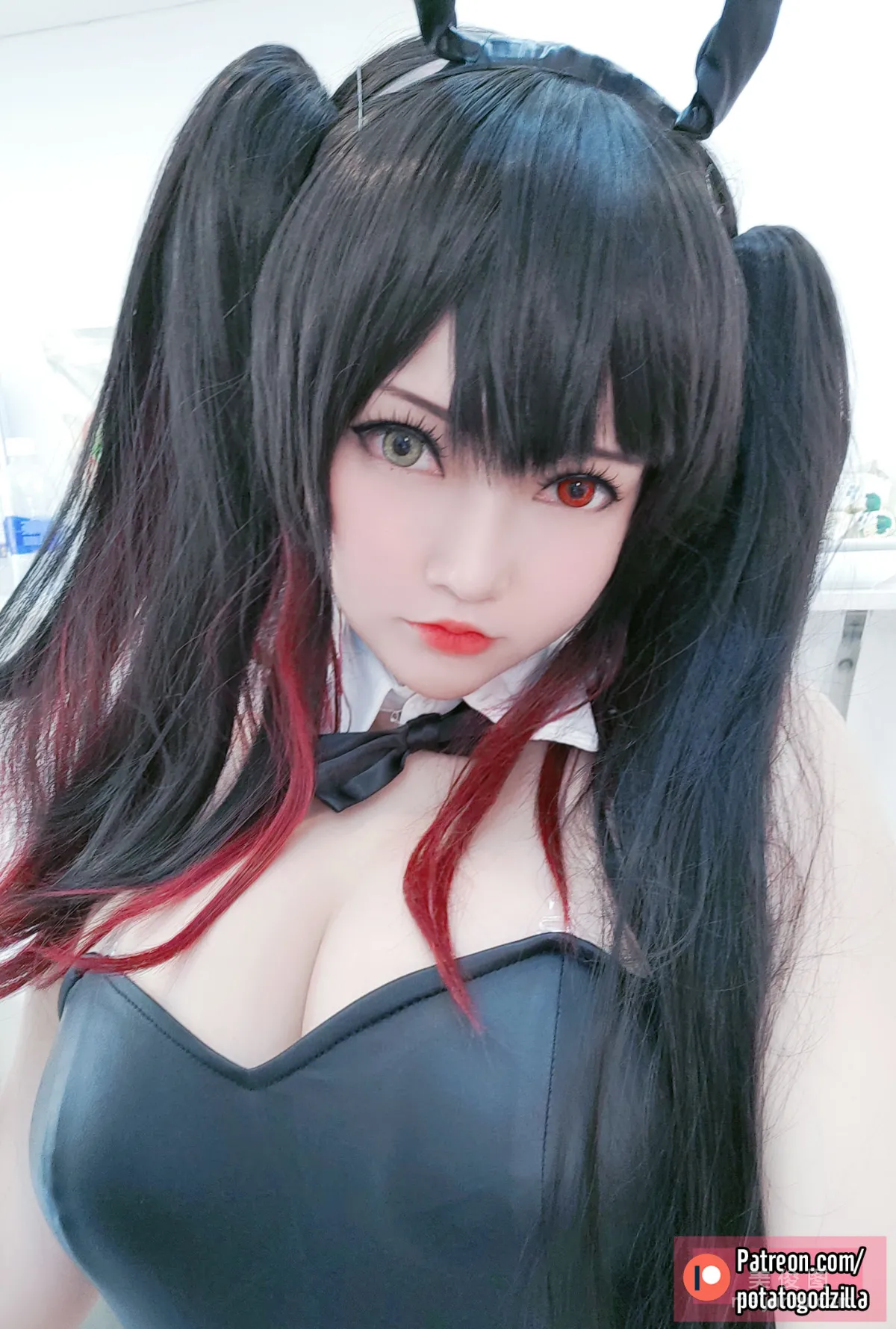 [COS福利] Potato Godzilla - Kurumi Tokisaki Bunny Girl 26