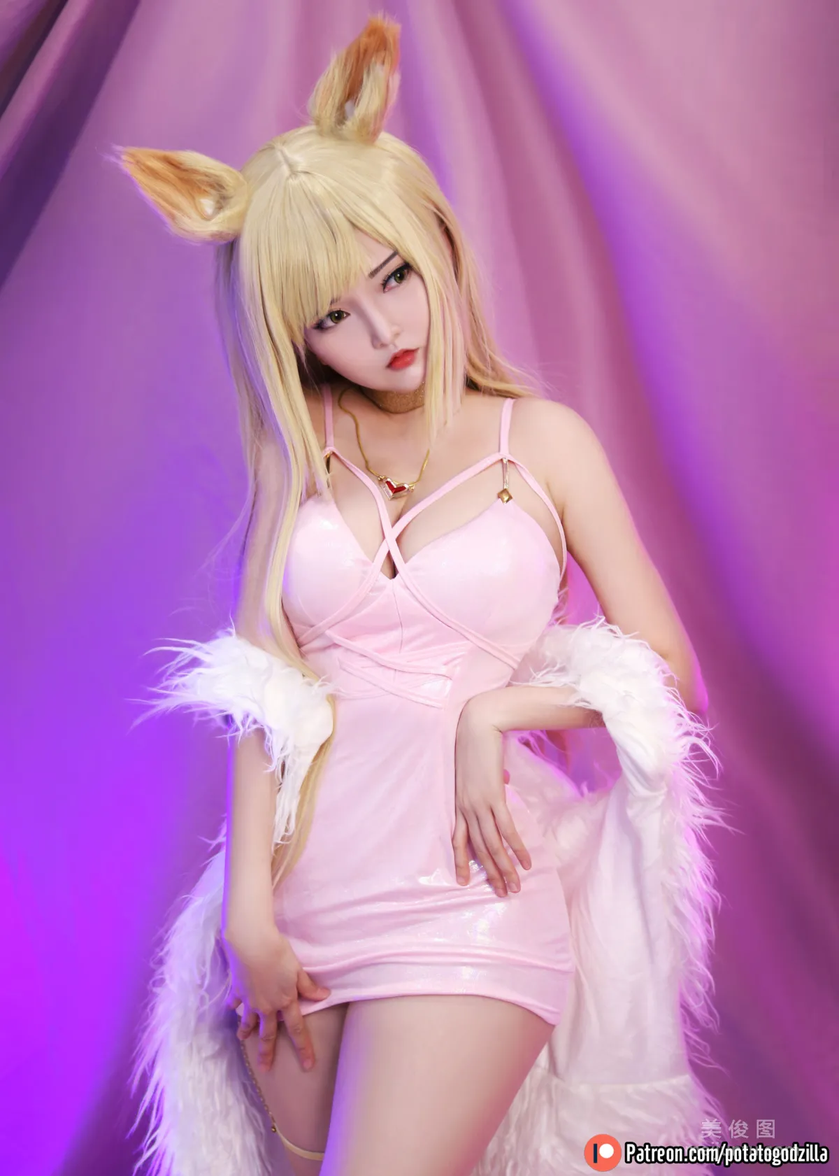 Coser小姐姐Potato Godzilla - KDA Ahri4