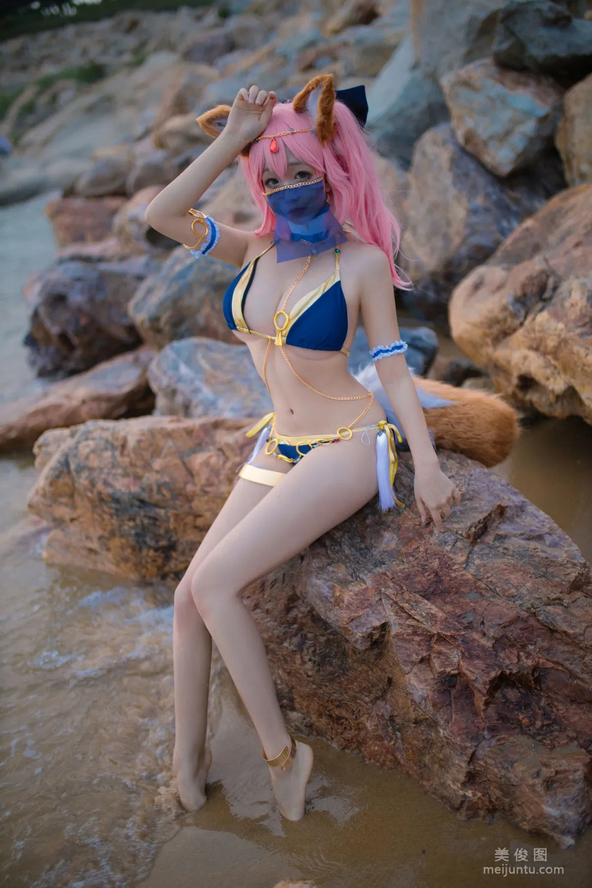 [COS Welfare] Ri Naijiao - Tamamo no Mae Arabian Dancer photo 5