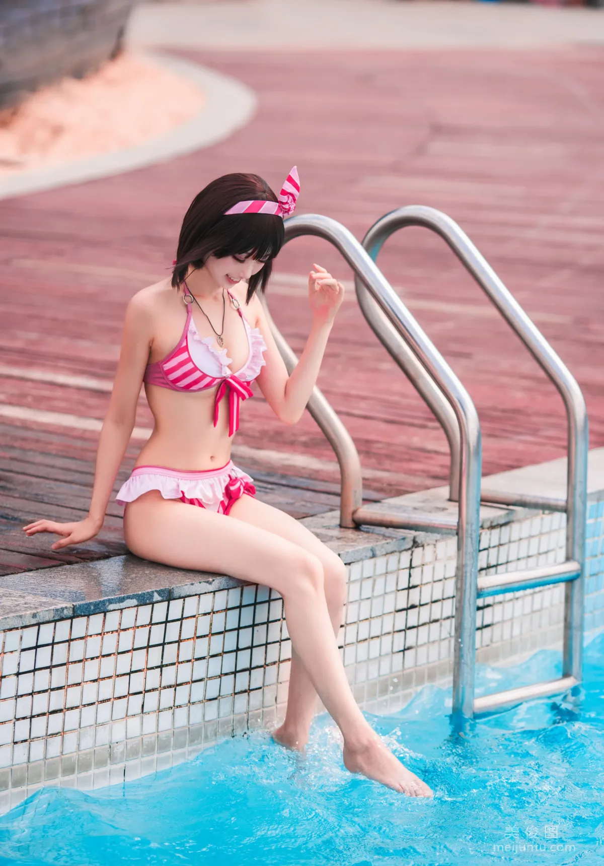 [COS] Zhouji Shike Aitu Tu - Megumi Kato Swimsuit photo 16