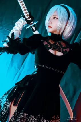 Coser小姐姐Potato Godzilla - 2B 寫真套圖