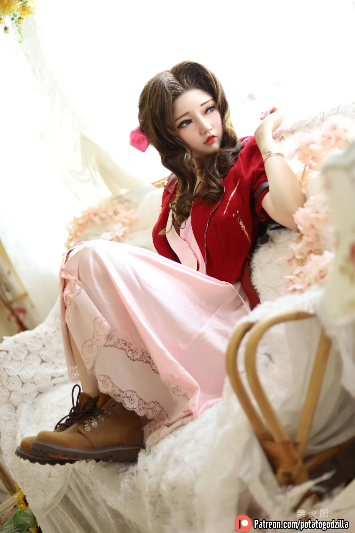 Coser Potato Godzilla - Aeris Photo Set photo 23
