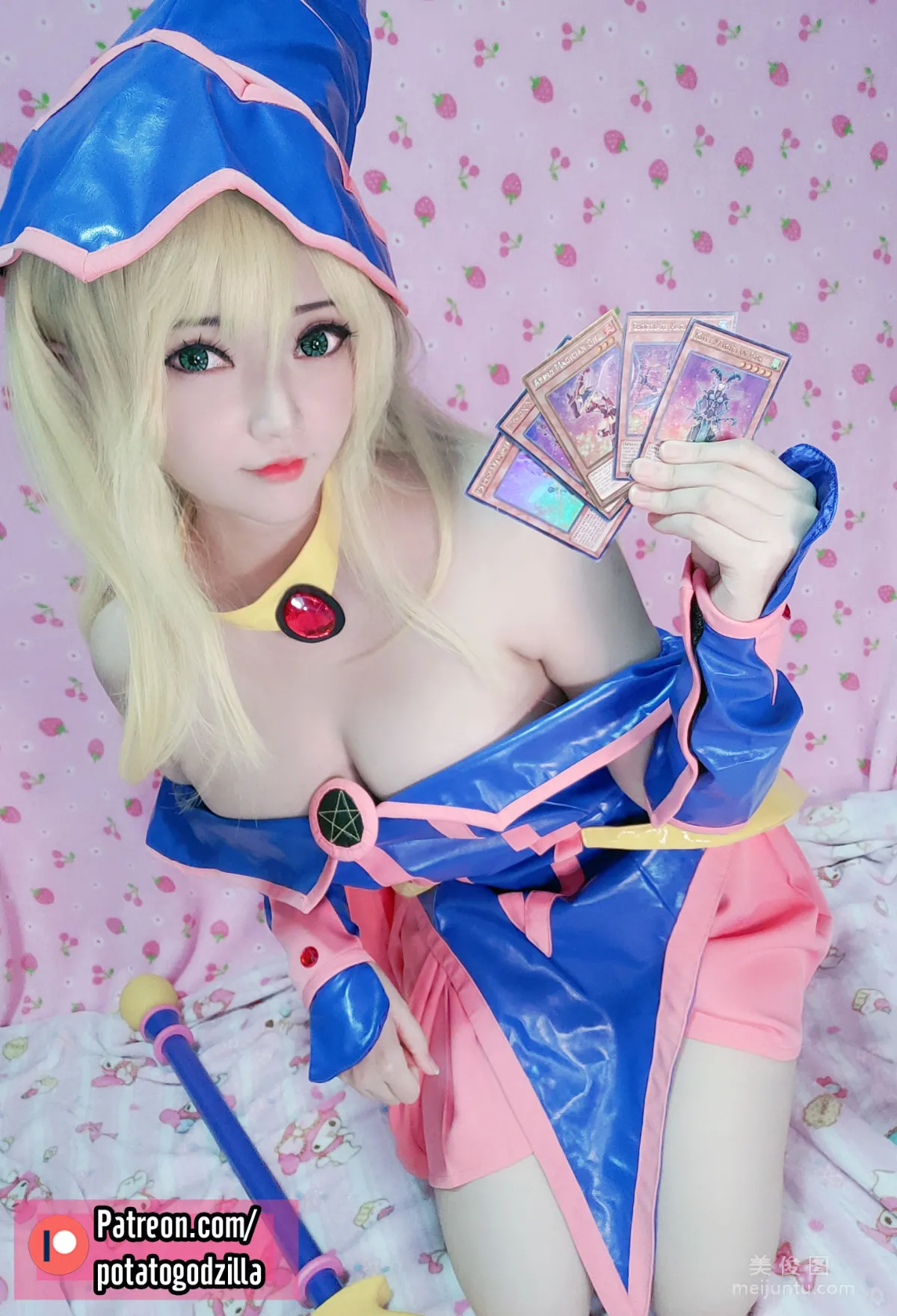 Coser Girl Potato Godzilla - Dark Magician Girl photo 22