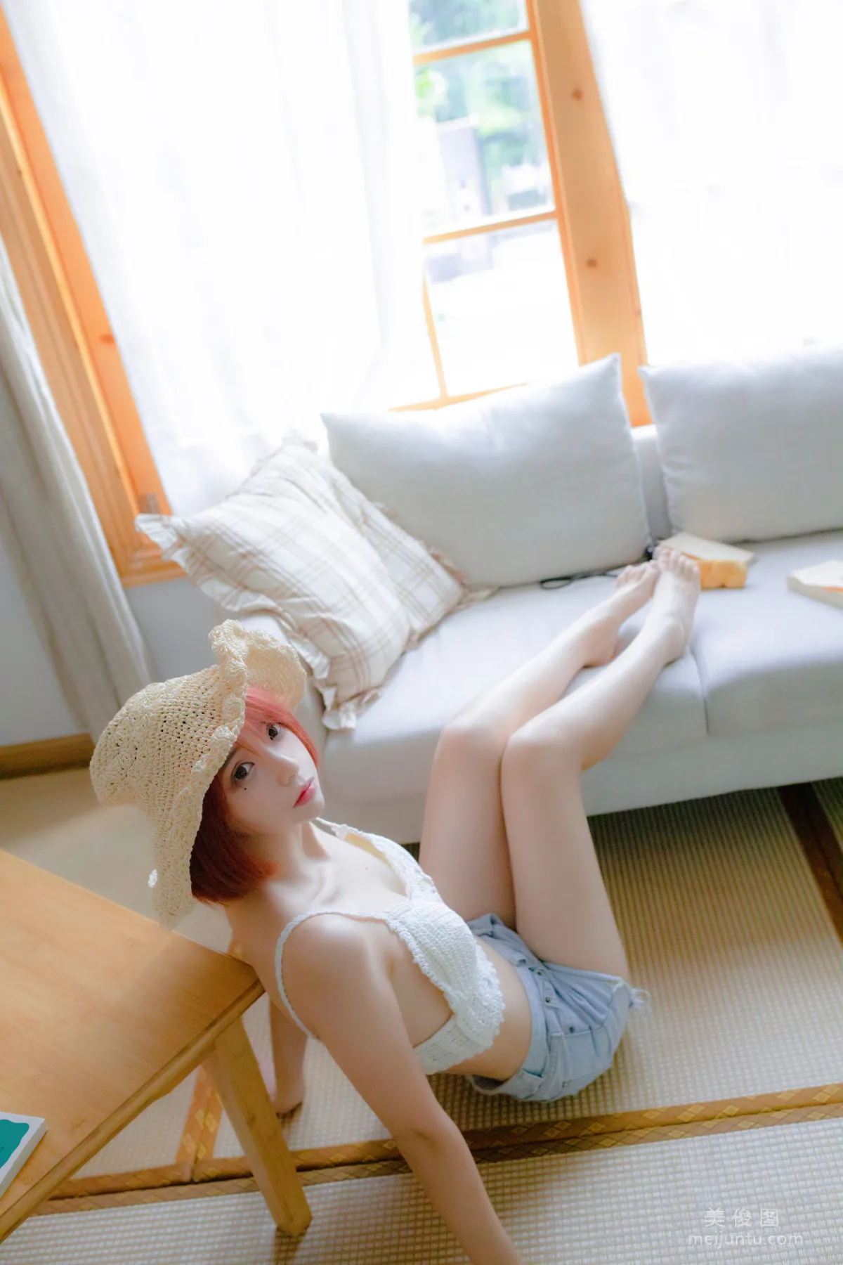 [COS福利] 疯猫ss - 草帽女孩16