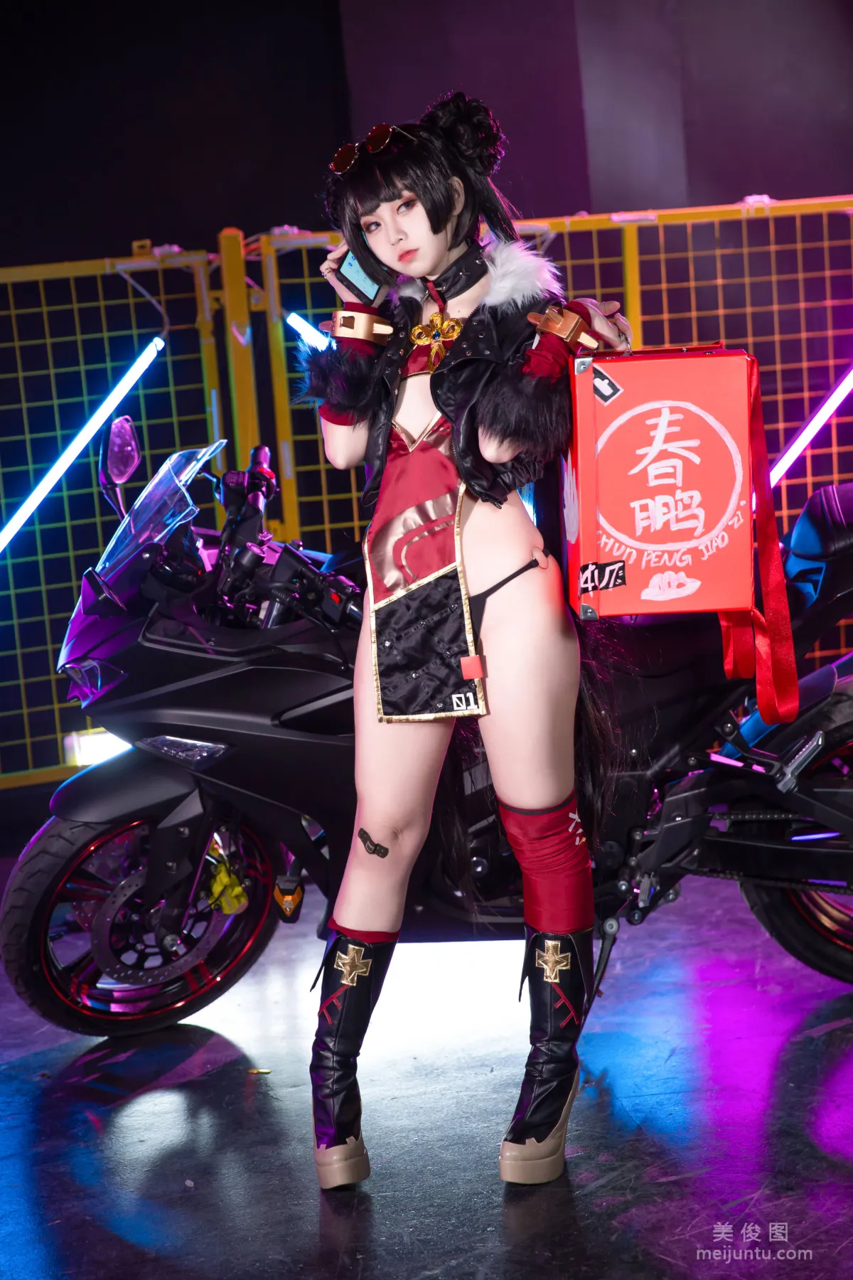[COS福利] G44不会受伤 - 春鹏饺子外卖小妹16