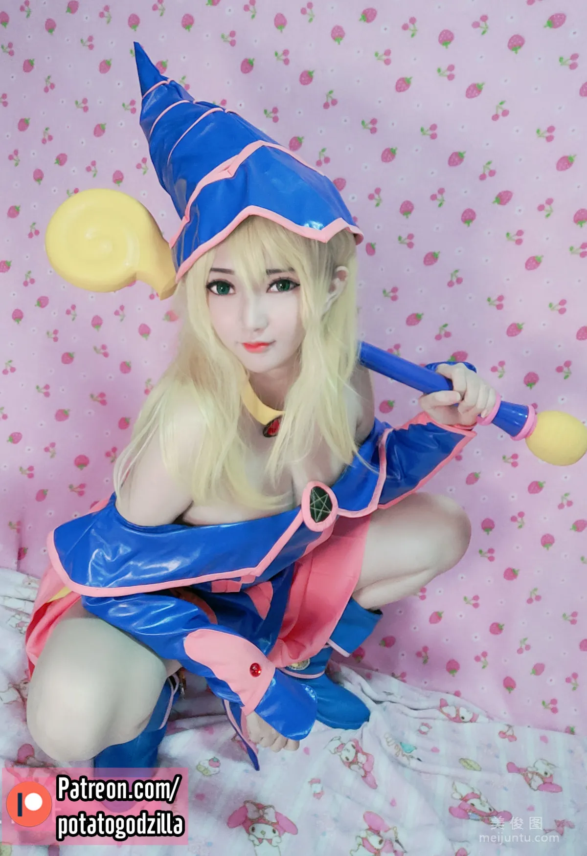 Coser Girl Potato Godzilla - Dark Magician Girl photo 8
